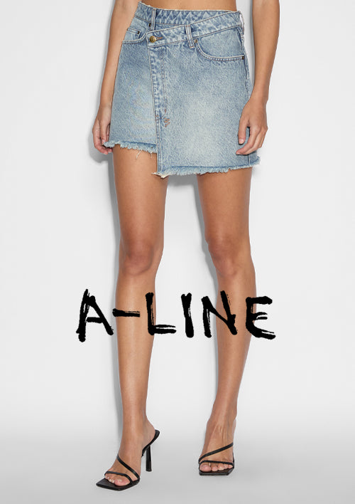 Rap Denim Skirt