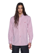 MENS KADE LS SHIRT RED-WHITE SHIRTS