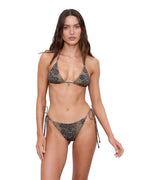 WOMENS BADDIE TRIANGLE BIKINI SNAKEBITE BIKINI