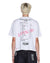 MENS  FORCE QUIT SS HALEN TEE OFF WHITE BOXY TEES