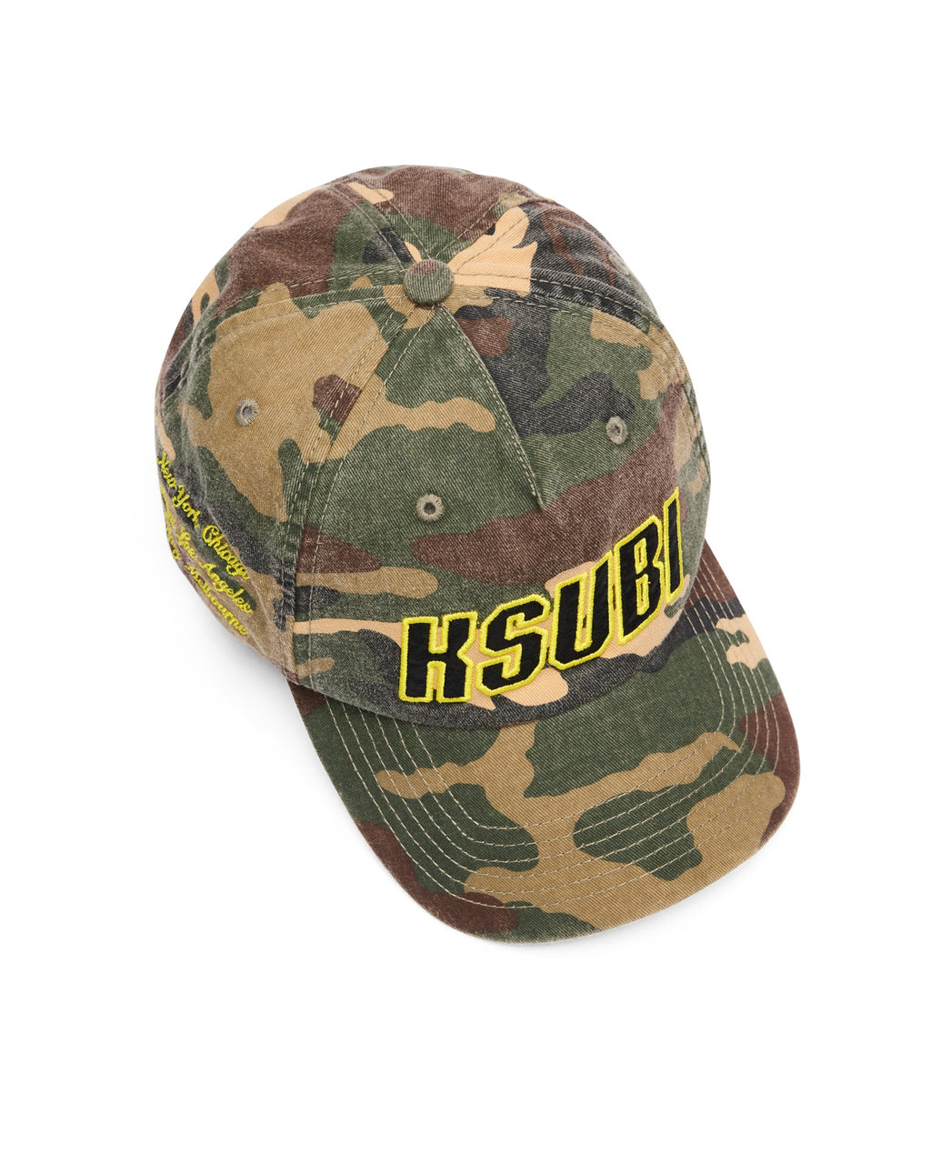 LOW PROFILE CAP CAMO HEADWEAR