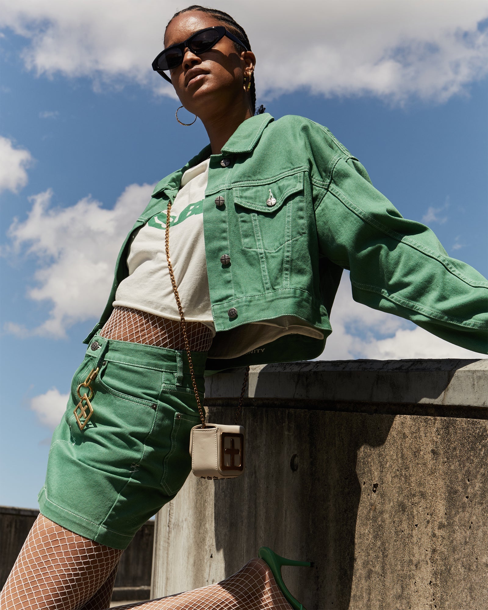 WOMENS  SUPER X MINI JADE SLIM SKIRTS