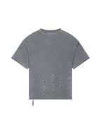 MENS 4X4 PAISE BIGGIE SS TEE CHARCOAL TEES