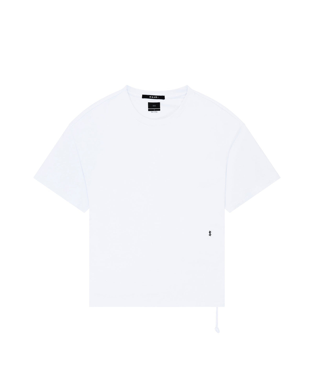 MENS 4X4 PAISE BIGGIE SS TEE WHITE BLACK TEES