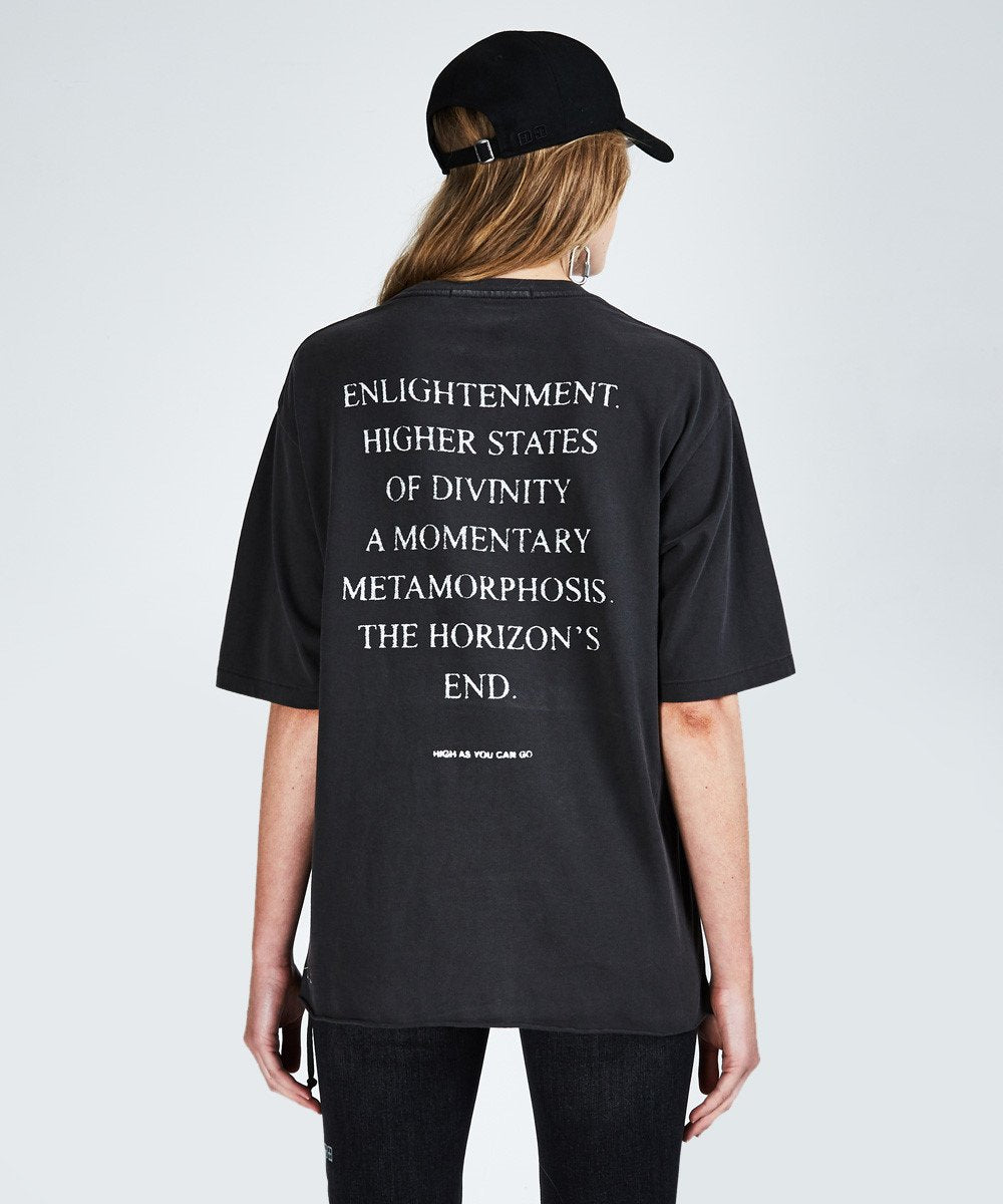 NORTH OF NIRVANA SS TEE BLACK