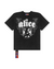 MENS  KSUBI X ALICE HOLLYWOOD GRAPHIC TEE BLACK REGULAR TEES