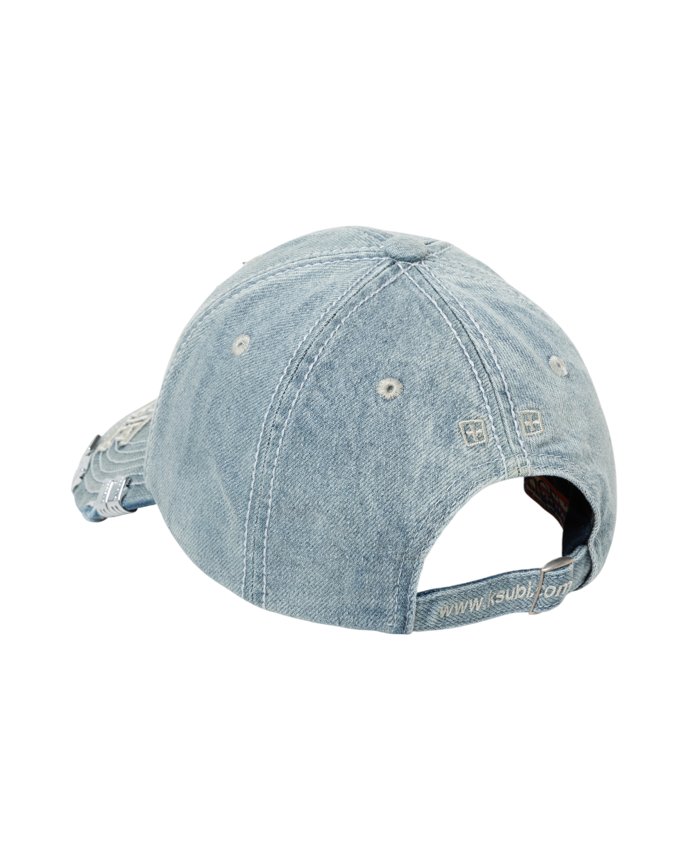  KSUBI X ALICE HOLLYWOOD ATELIER CAP PUNK BLUE HEADWEAR