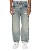 MENS ANTI K STAGE DIVE TRASHED DENIM JEANS