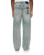 MENS ANTI K STAGE DIVE TRASHED DENIM JEANS