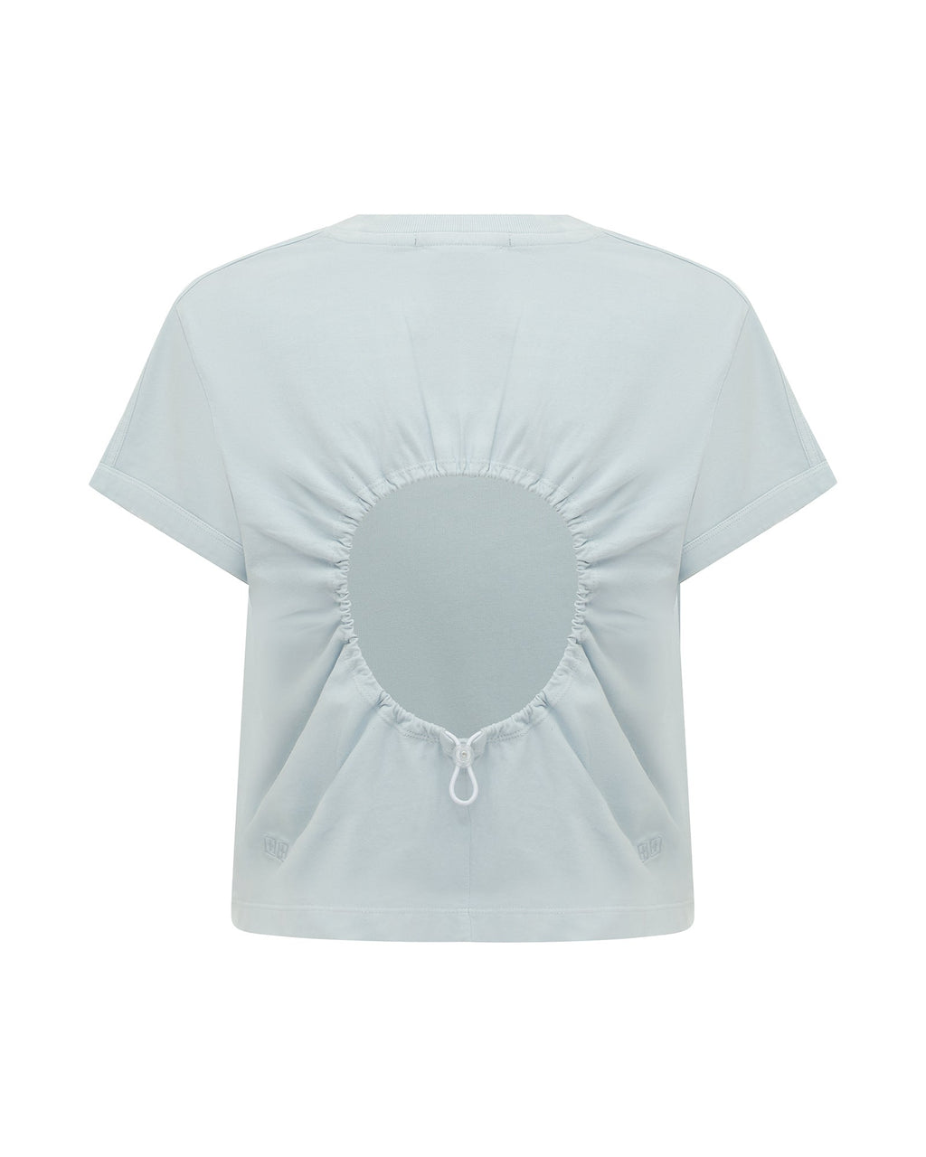 WOMENS ART TRIP SHRUNKEN CUT OUT TEE ICE MIST TEES
