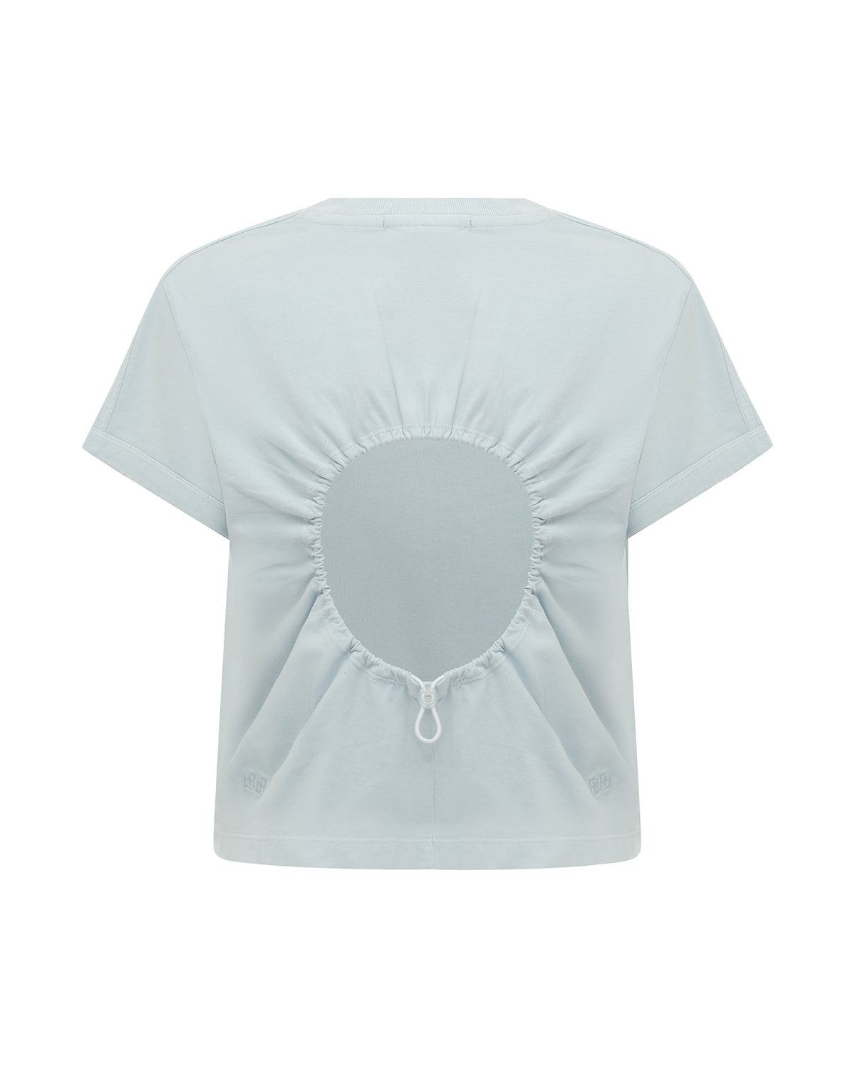 WOMENS ART TRIP SHRUNKEN CUT OUT TEE ICE MIST TEES