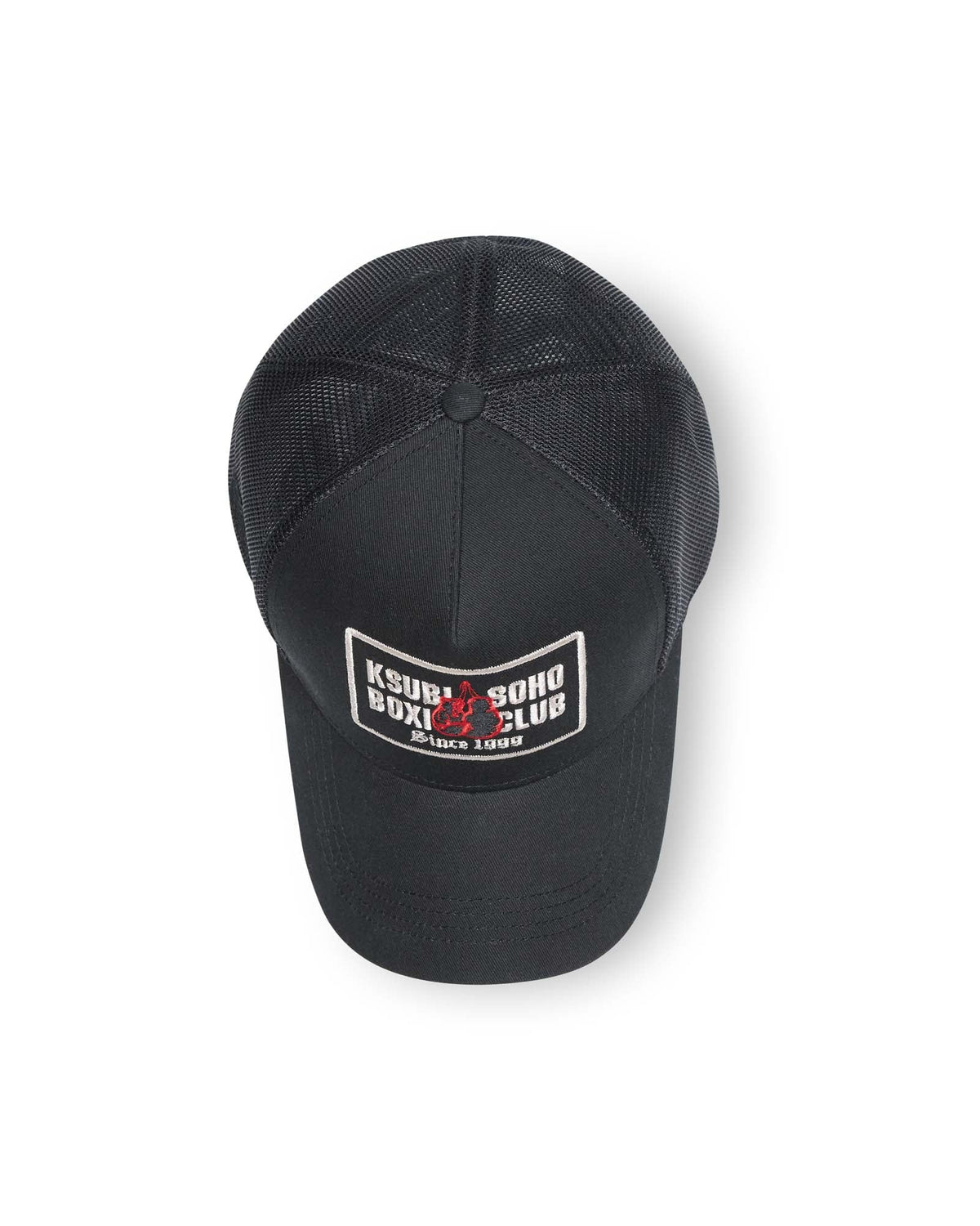 Club Hi Profile Trucker Black Headwear - Black