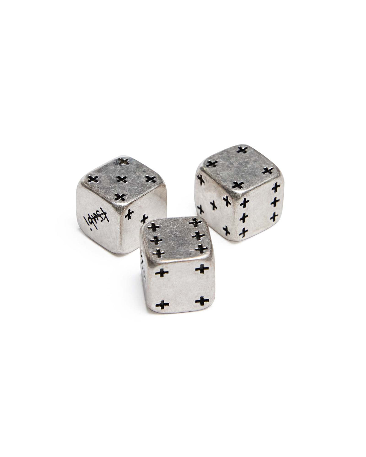 Cee-lo Dice Set Gifting - Silver