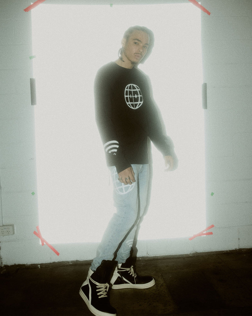 Mens Van Winkle Offline Skinny Denim Jeans - Denim