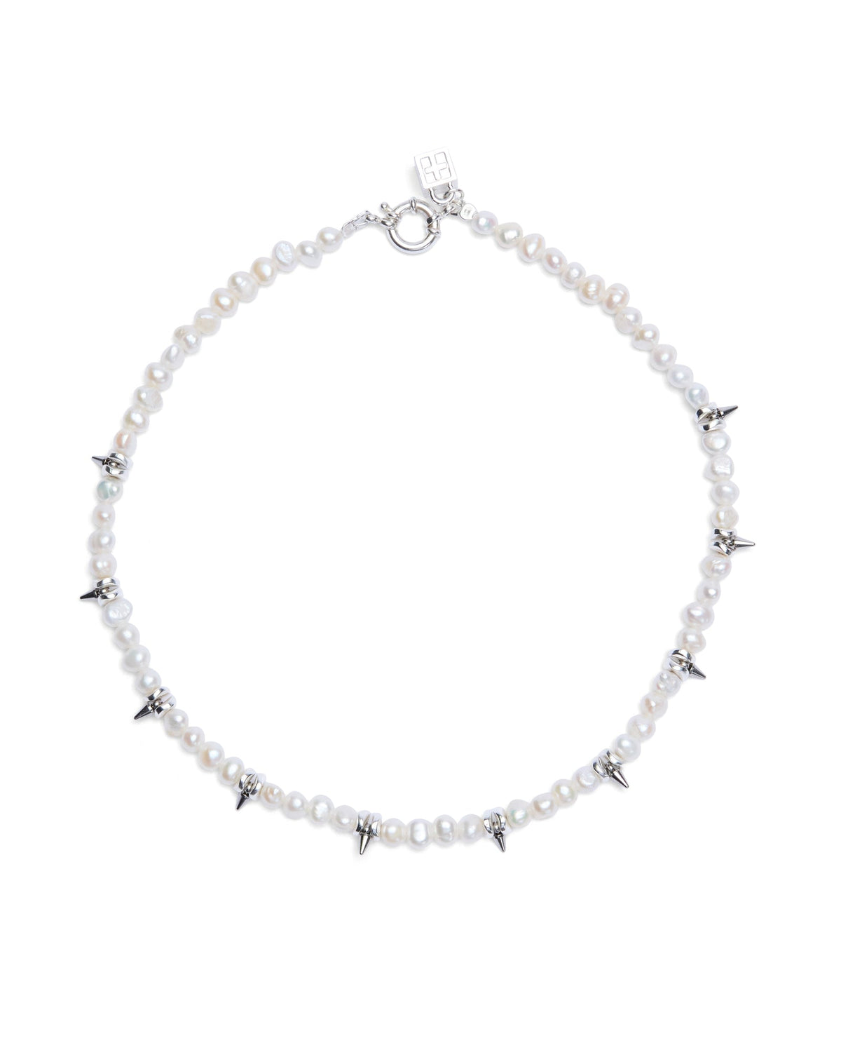 PEARL SPIKE CHOKER