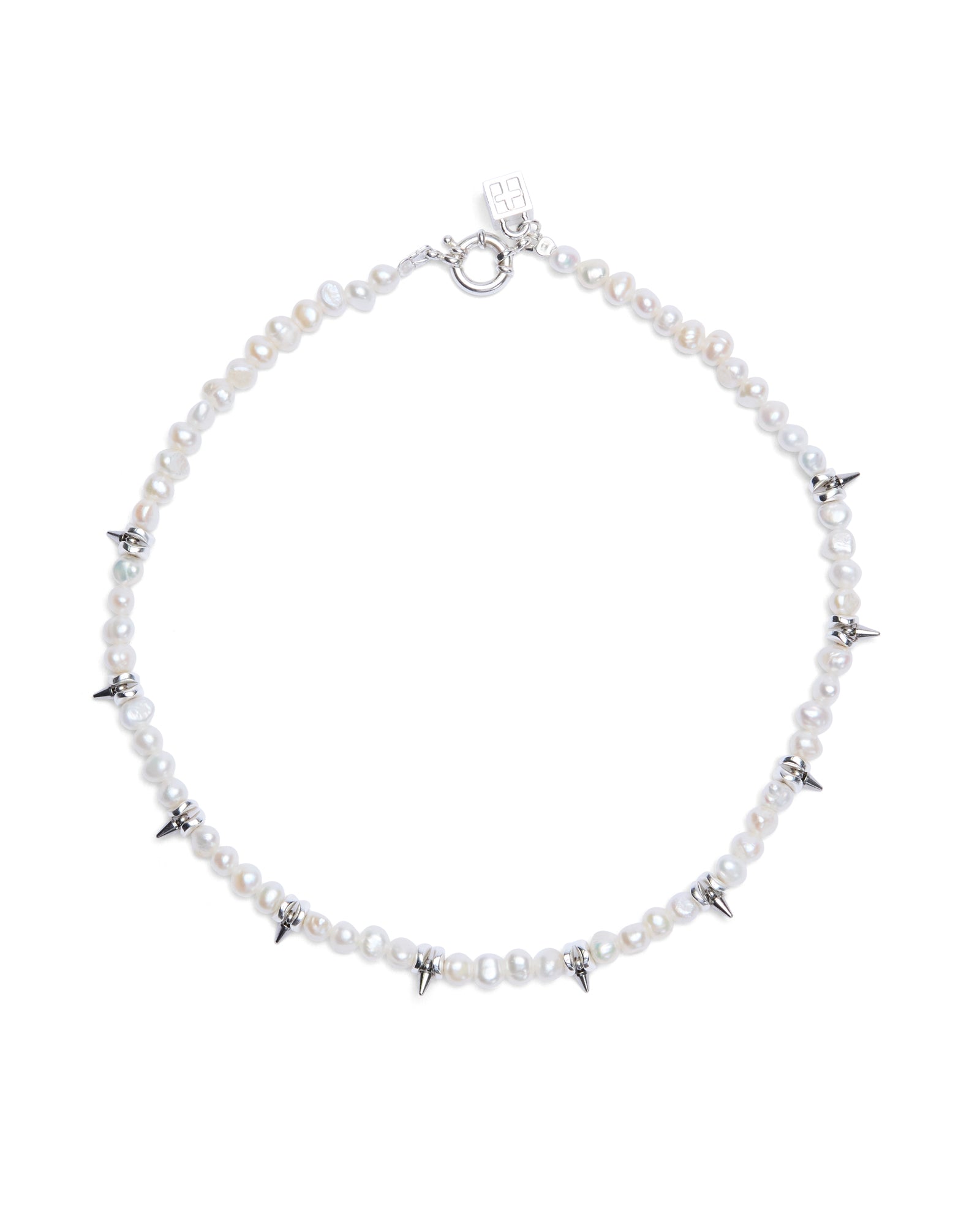  PEARL SPIKE CHOKER JEWELLERY