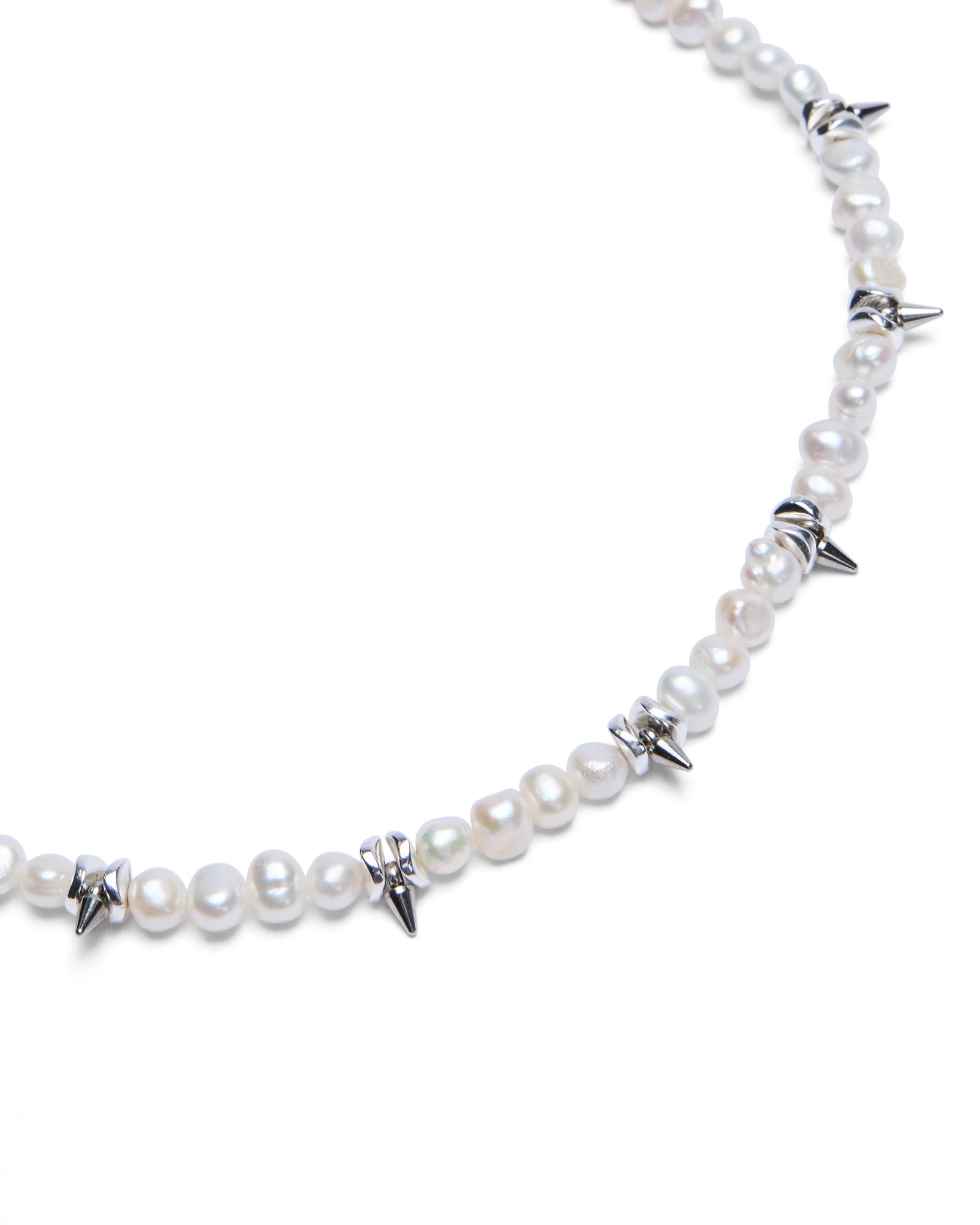 PEARL SPIKE CHOKER JEWELLERY