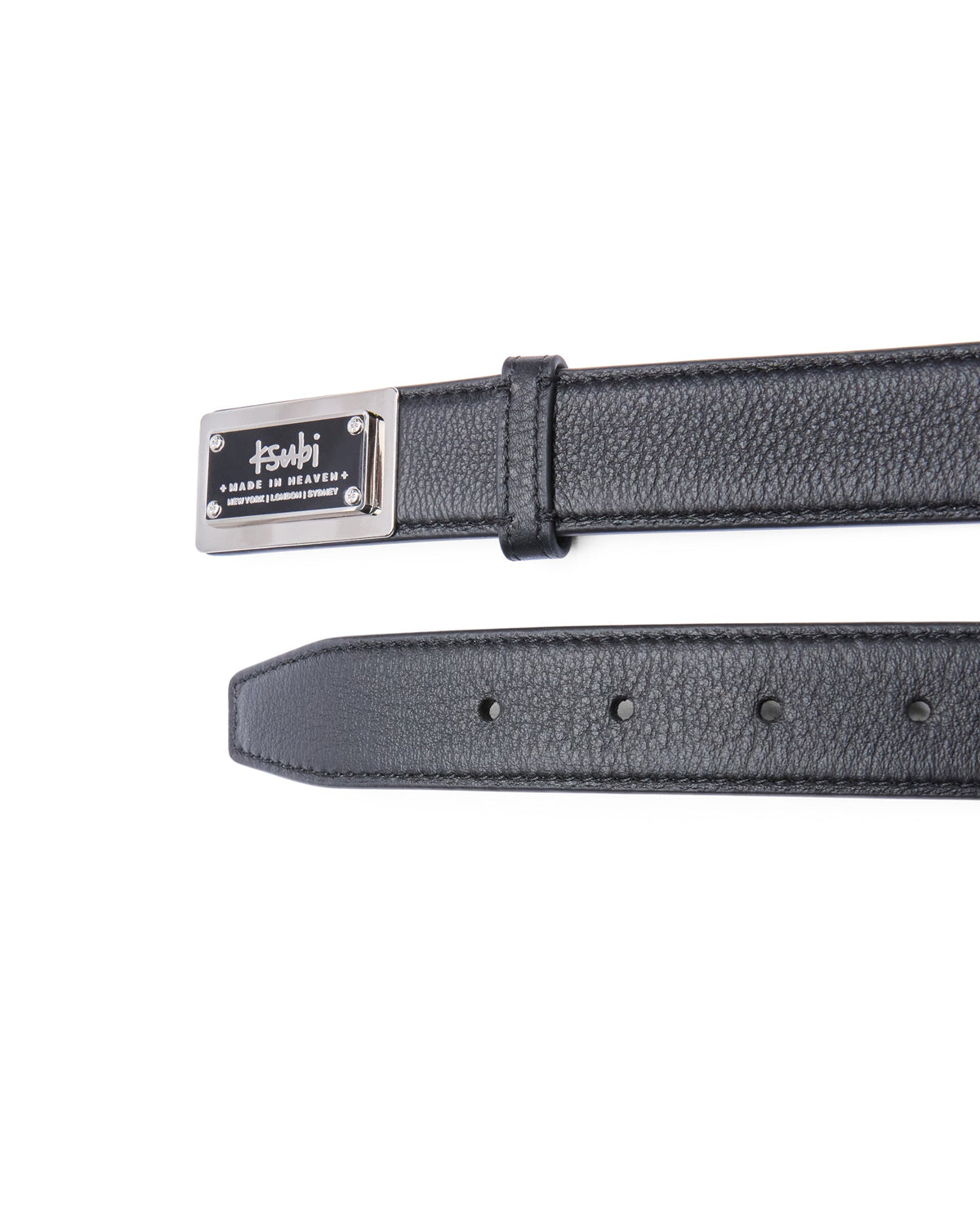 MADE IN HEAVEN BELT BLACK/ SILVER ACCESSORIES