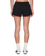 Womens Booty Trakshort Black Regular Walkshorts - Black