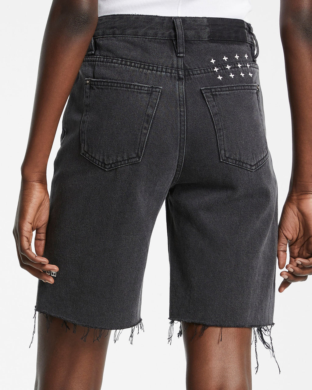 Womens Brooklyn Short Navana Relaxed Walkshorts - Black