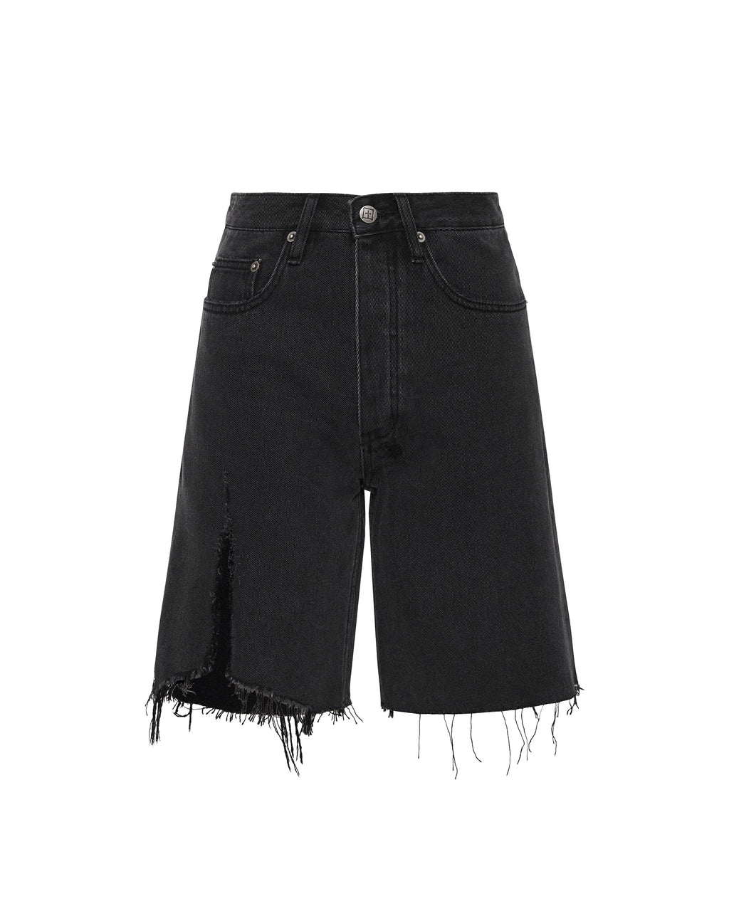 Womens Brooklyn Short Navana Relaxed Walkshorts - Black