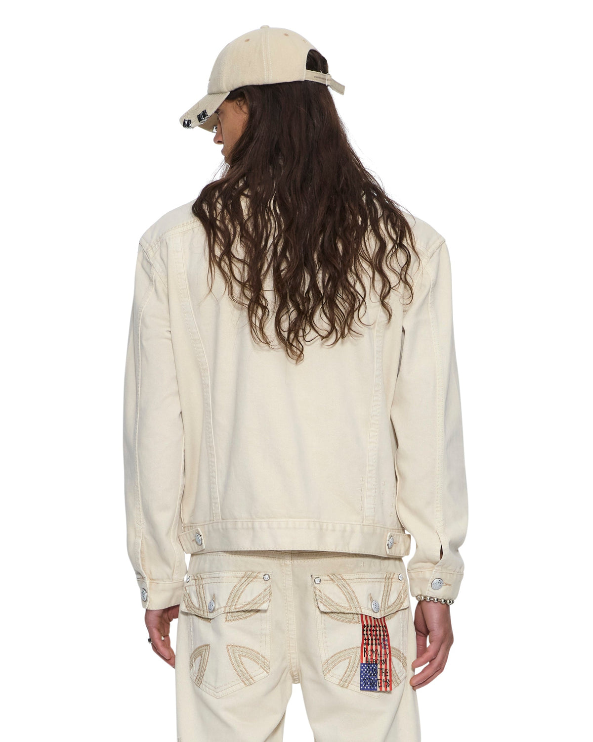 KSUBI X ALICE HOLLYWOOD OH G JACKET IVORY