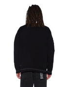 MENS PLAYOFF CARDIGAN BLACK KNITWEAR