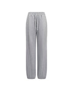 Womens Carter Wide Trakpant Grey Marle Regular Pants - Grey