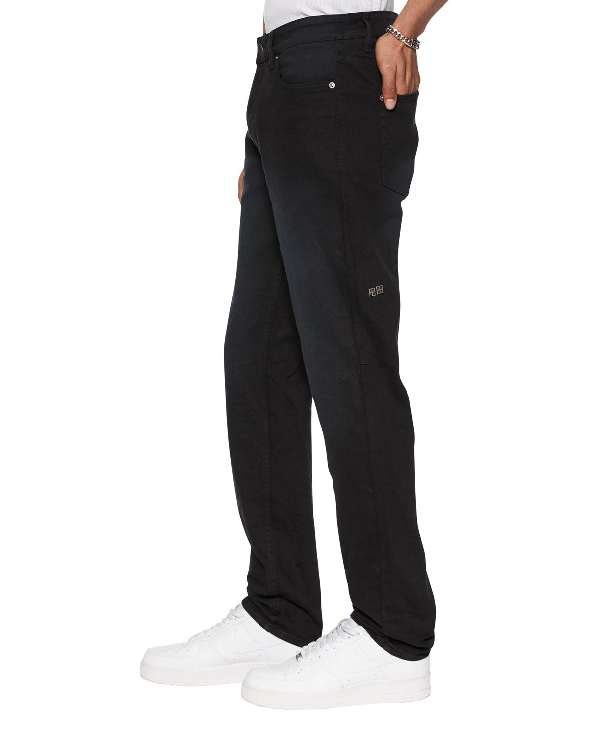 Mens Chitch Replica Slim Denim Jeans - Black