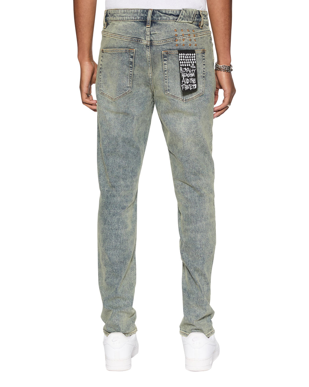 MENS CHITCH STAGE DIVE CAGED DENIM JEANS