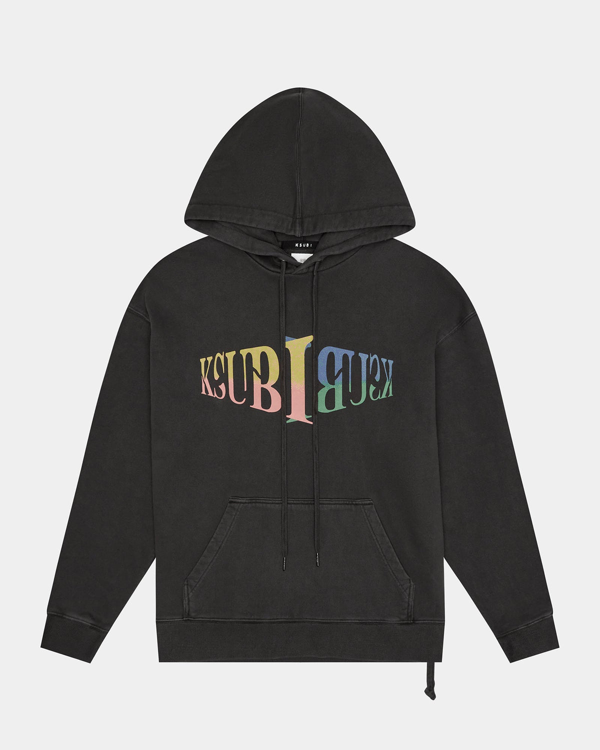 CROSSROADS BIGGIE HOODIE FADED BLACK