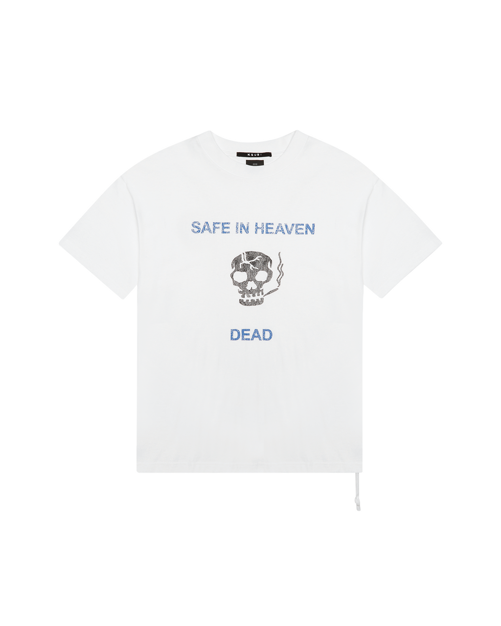 Mens Dead Ekcess Ss Tee Vintage White Oversized Tees - White
