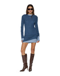 CRAWFORD LS DRESS INK BLUE