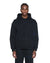 MENS  4X4 PAISE BIGGIE HOODIE COBALT BLACK REGULAR FLEECE