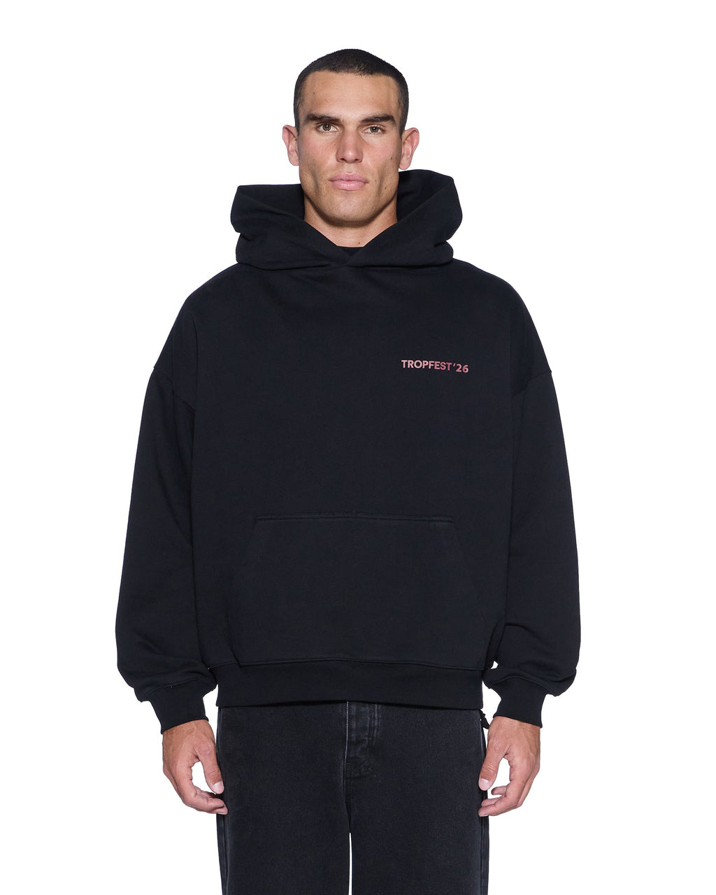 Mens Director Ekcess Hoodie Jet Black Tees - Black