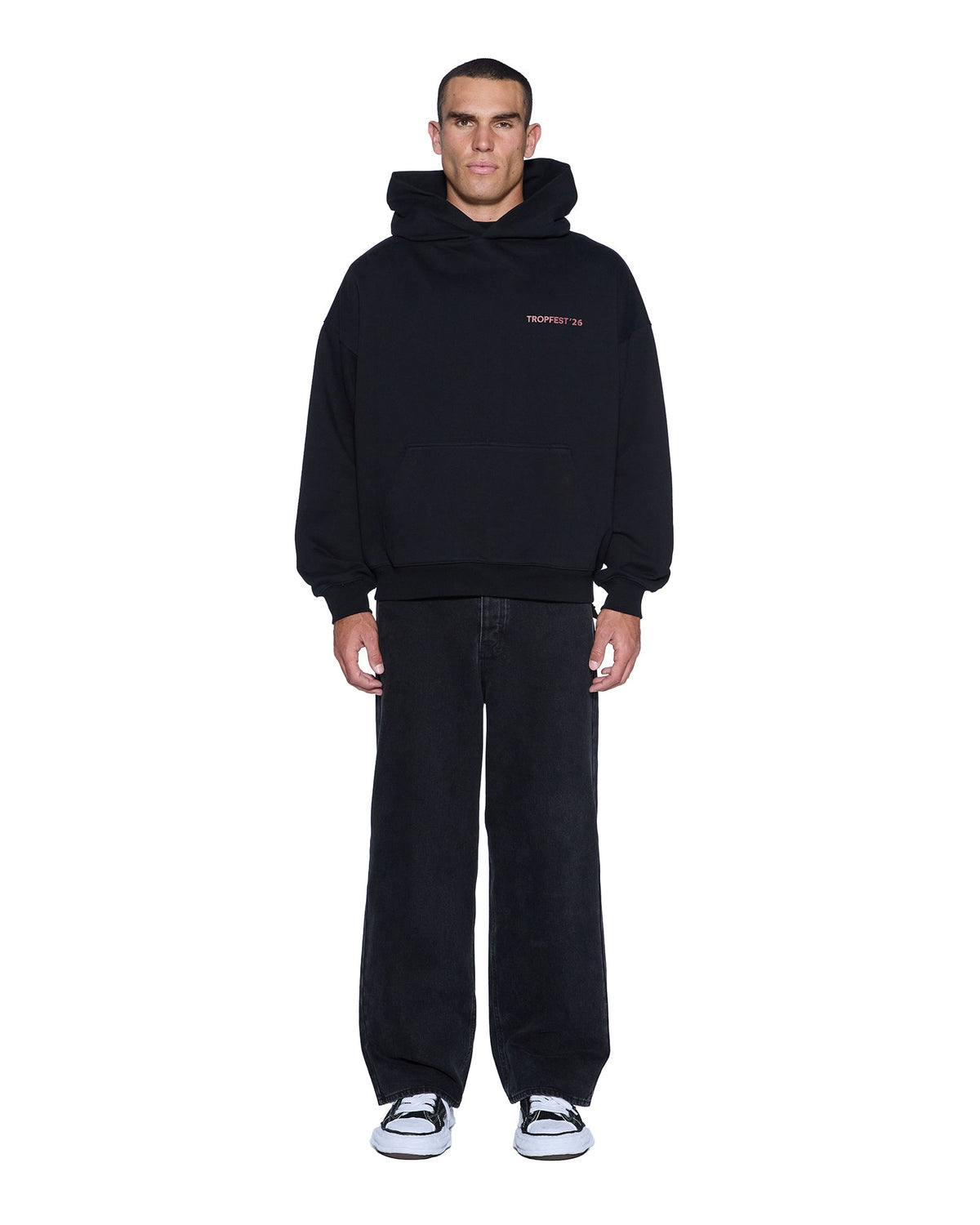 Mens Director Ekcess Hoodie Jet Black Tees - Black