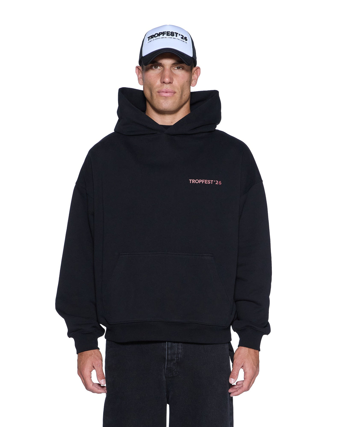 Mens Director Ekcess Hoodie Jet Black Tees - Black