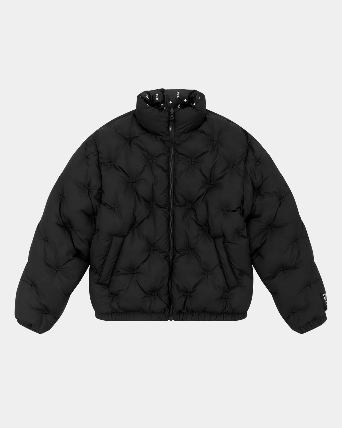 Mens Flight Puffer Jacket Black Regular Jackets - Black