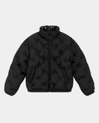Mens Flight Puffer Jacket Black Regular Jackets - Black