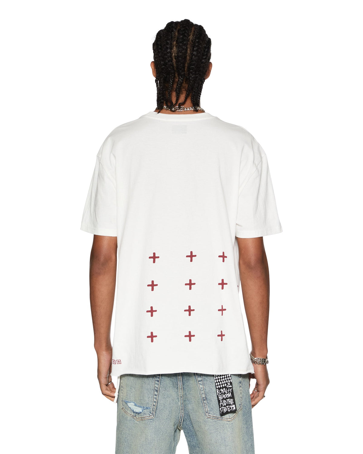 FUEGO BIGGIE SS TEE TRU WHITE