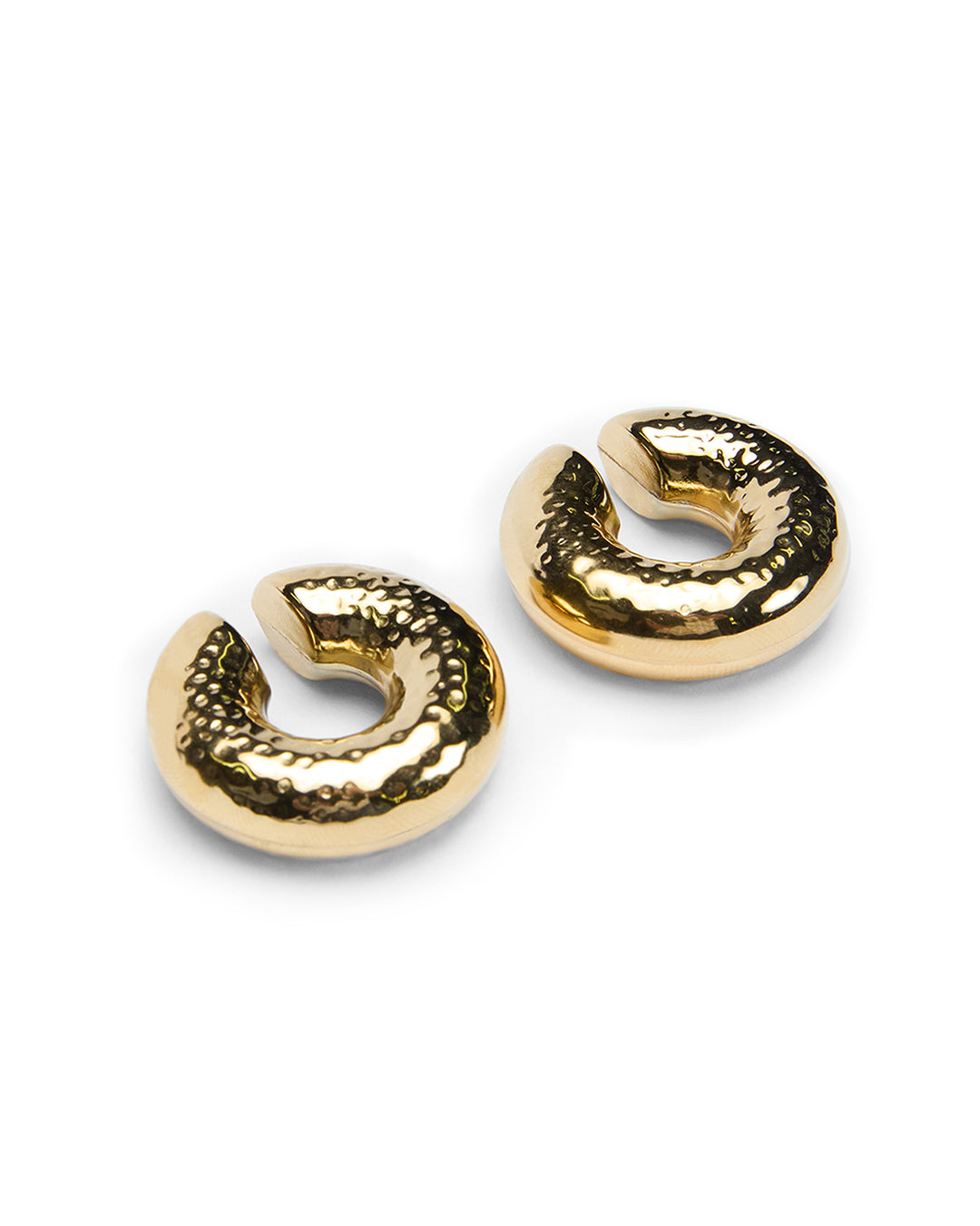 GOLD RIPPLE EAR CUFF JEWELLERY