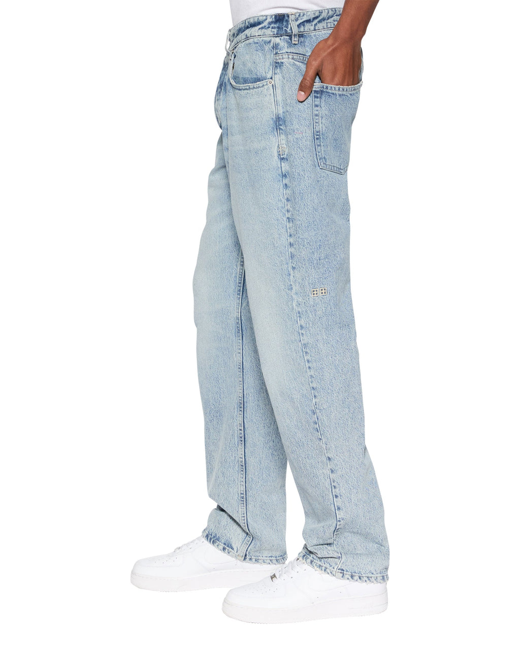 MENS HAZLOW CHAMPAGNE DENIM JEANS