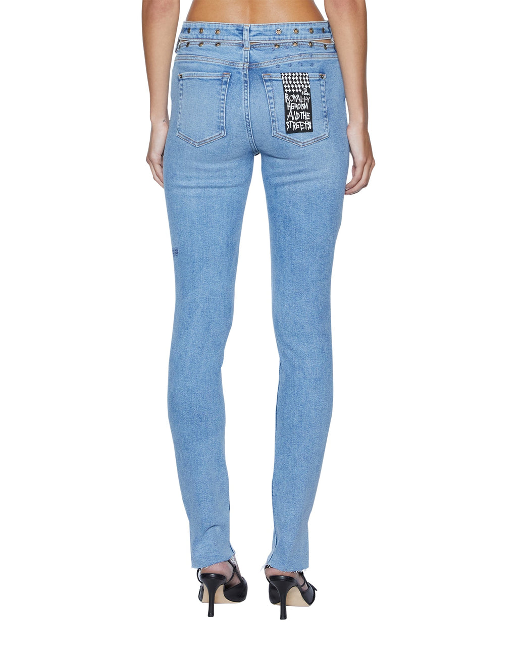 WOMENS HI N WASTED XTRA CHROMA DENIM JEANS