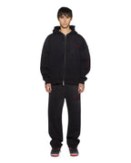 MENS PAISE EKCESS HOODIE BLACK FADE FLEECE