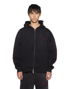MENS PAISE EKCESS HOODIE BLACK FADE FLEECE