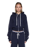 RACEWAY CARTER SLIM HOODIE NAVY