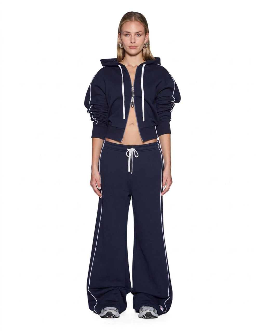 Womens Raceway Origin Trakpant Navy Regular Pants - Navy