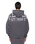 MENS  STATE EKCESS HOODIE CHARCOAL FADE OVERSIZED FLEECE
