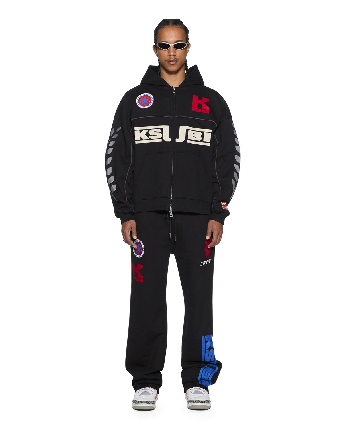 MENS ZOOM SYNTHESIS TRAK PANT JET BLACK PANTS
