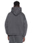 MENS  KREST EKCESS HOODIE CHARCOAL OVERSIZED FLEECE